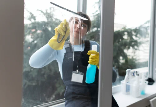 Nettoyage de vitres intérieures et extérieures à Tendu